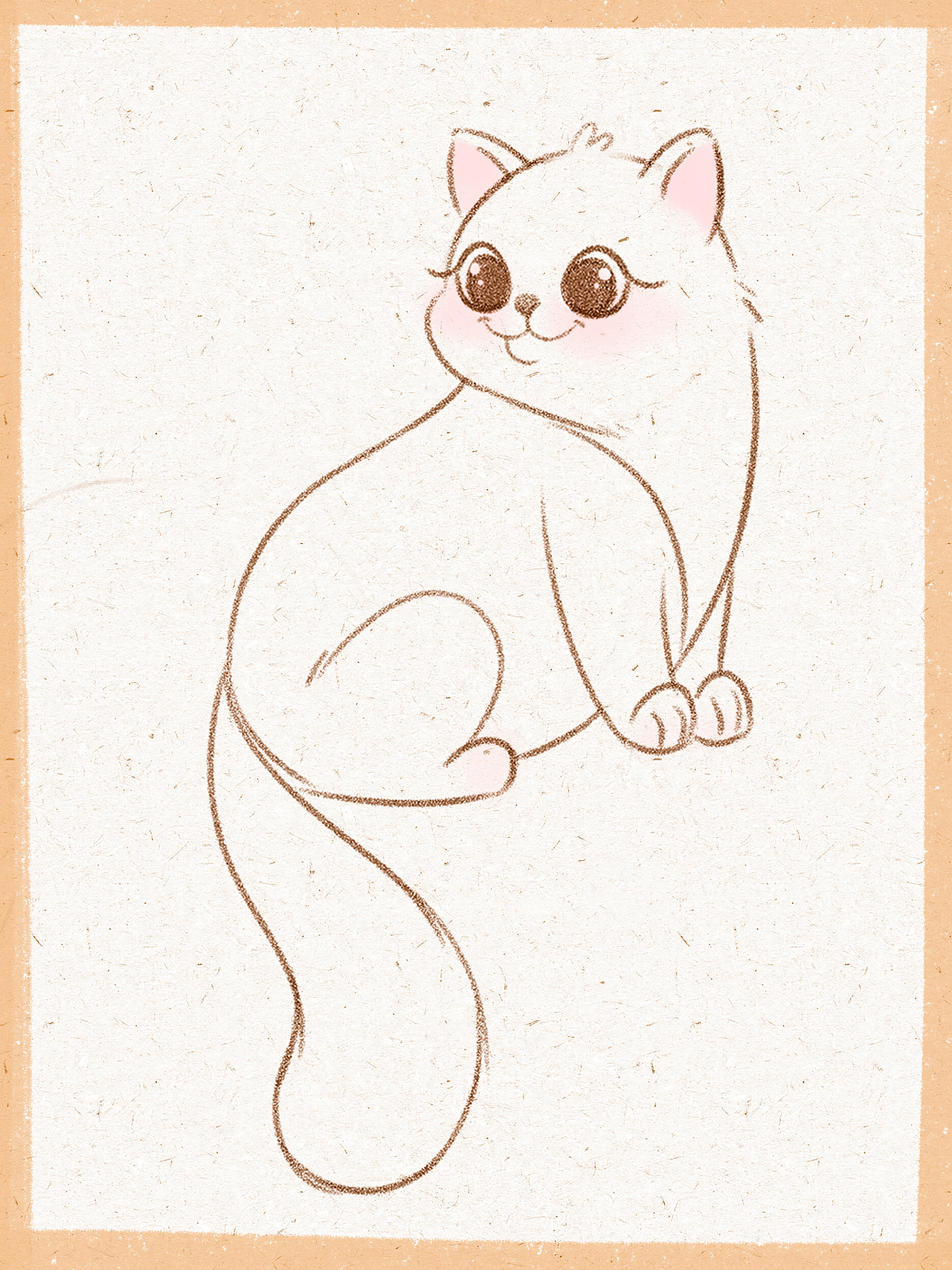 零基础学插画《超简单的小动物创作教程》