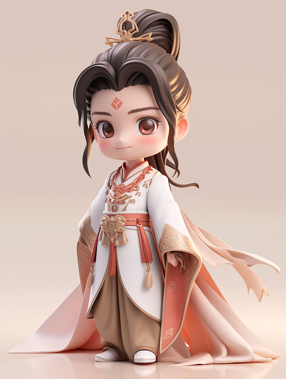 IP形象 | 汉朝人偶（图ZMzQyOTA2OTIw） - AI作品 - 站酷设计师小手一背原创素材 - 站酷ZCOOL