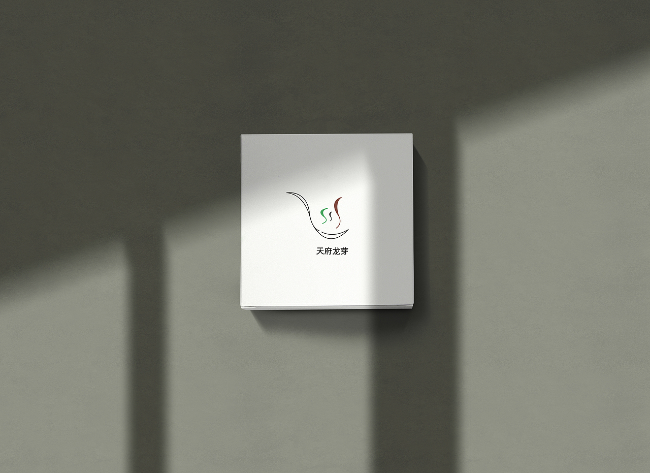 天府龙芽logo设计