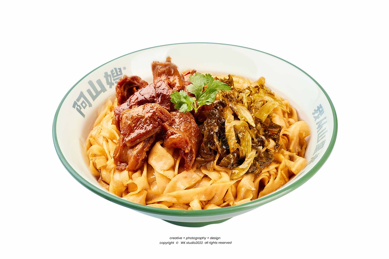 阿山嫂(酸汤肥牛粉)╳ WK-餐饮摄影