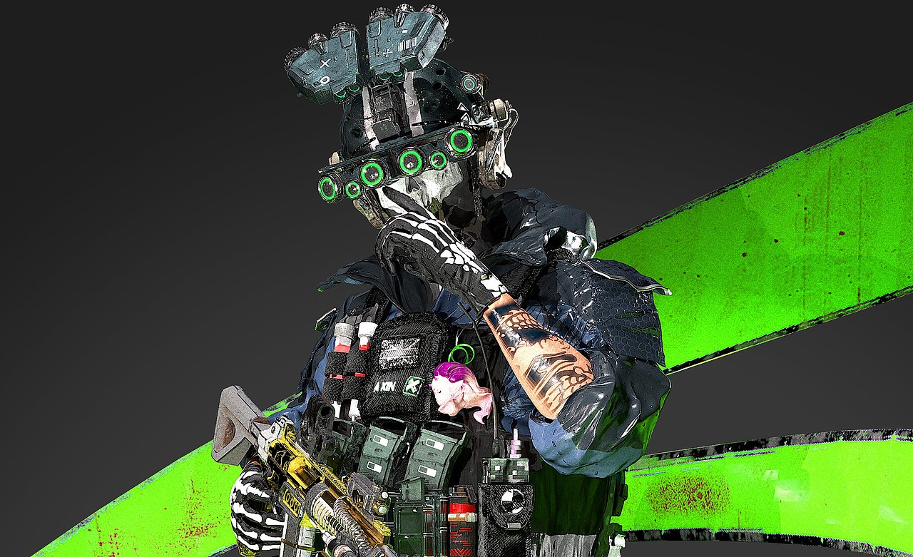 GHOST-使命召唤:现代战争2 次时代角色