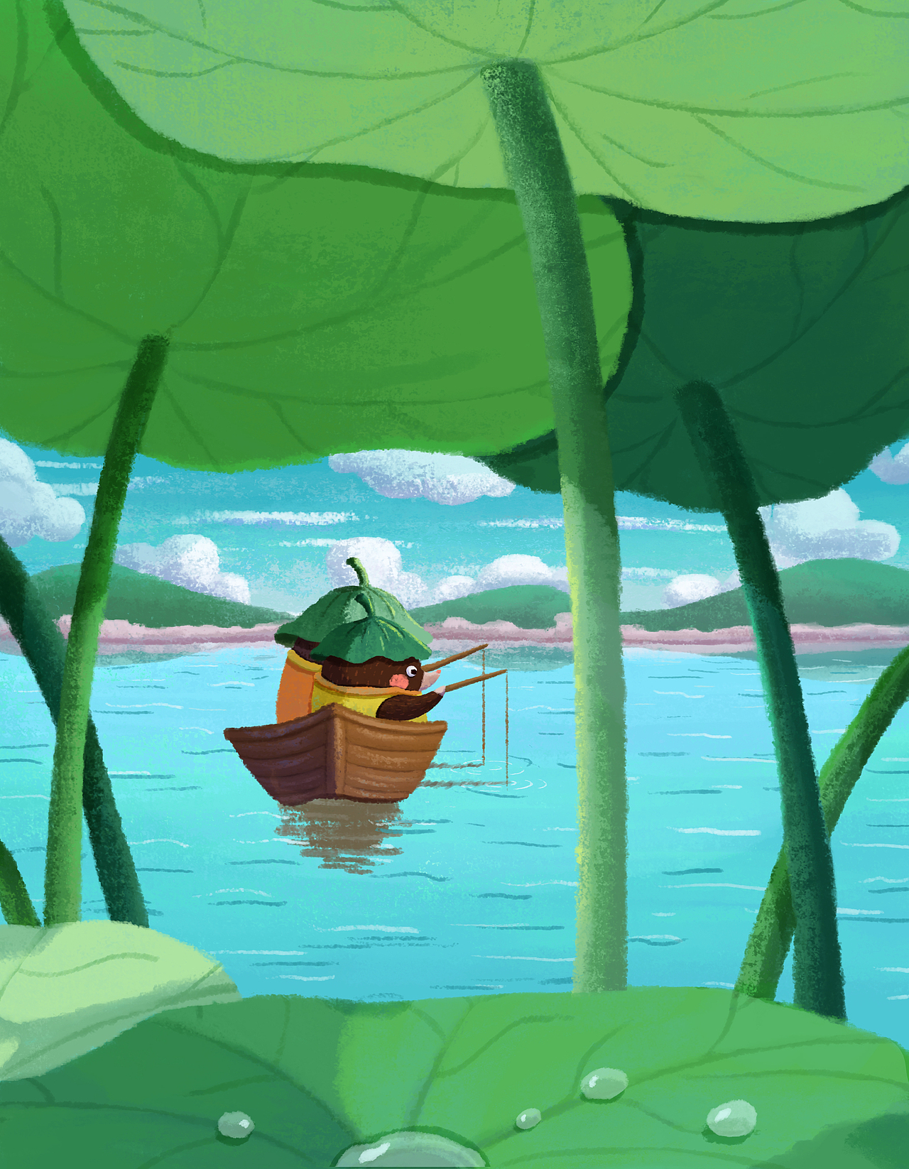 儿童插画 | 小鼹鼠的快乐童年（图ZMzM0NDM1OTcy） - 儿童插画 - 站酷设计师姜靓靓原创素材 - 站酷ZCOOL