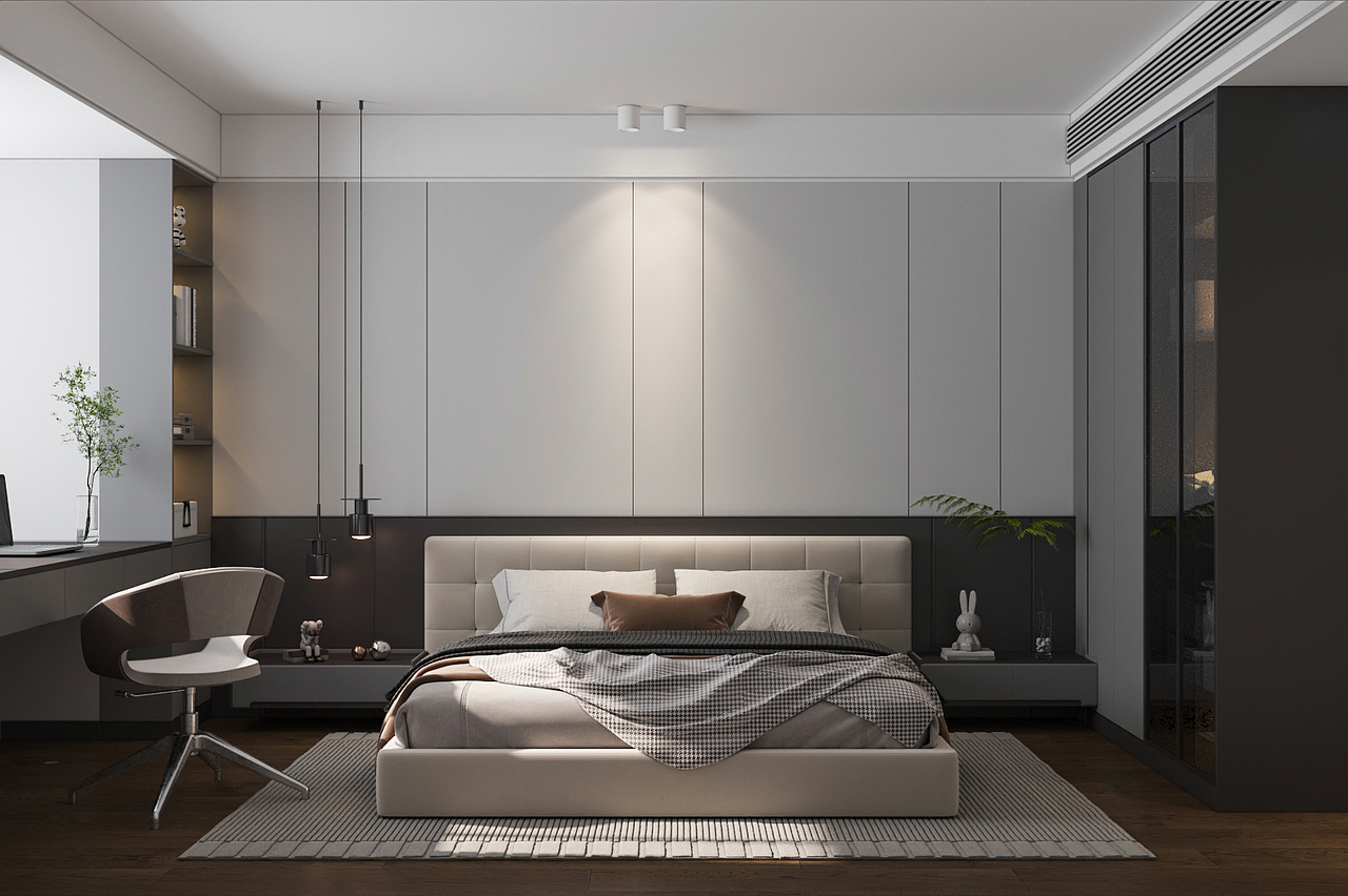 沈阳华发中东首府166现代风格样板间