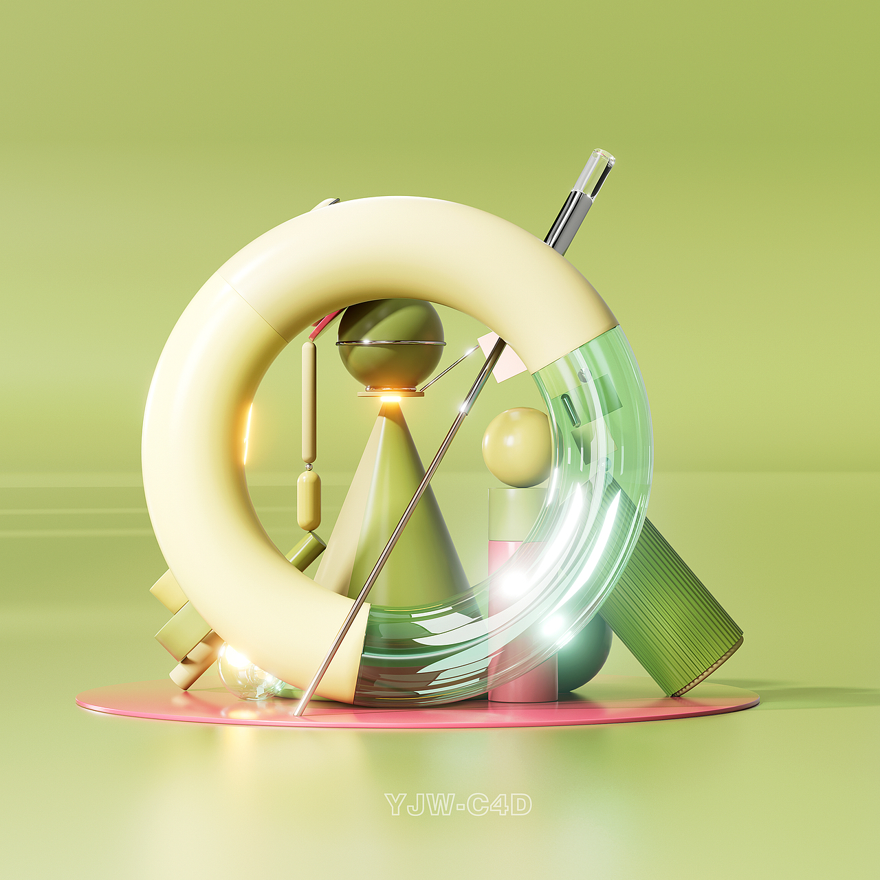 某童鞋的C4D课堂06期【学生作业一】