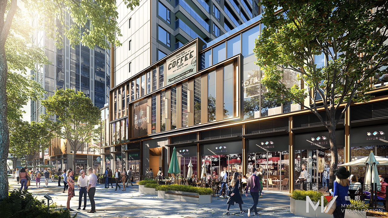 魅影建筑表现（图ZMzA2MTU5NjMy） - 建筑/空间 - 站酷设计师叼香烟的狼原创素材 - 站酷ZCOOL