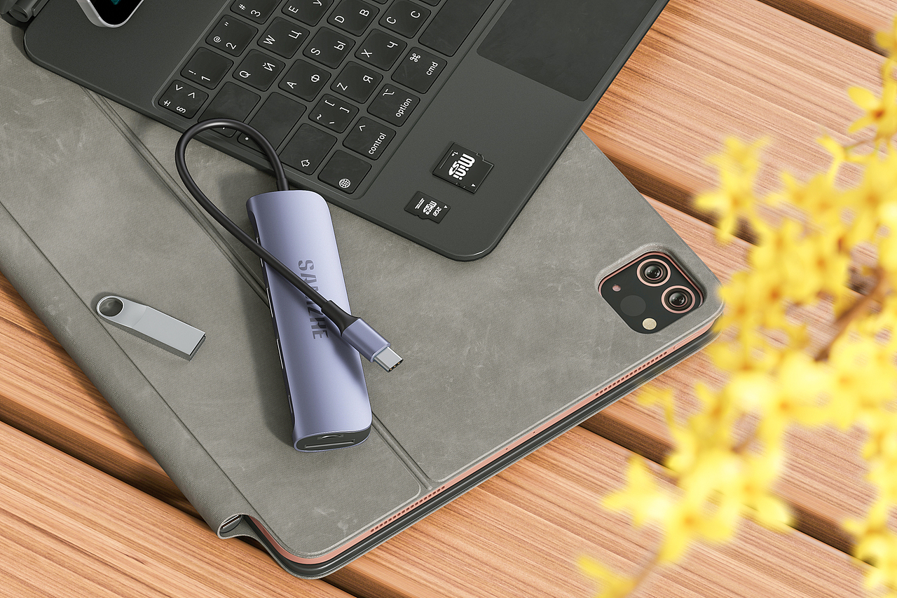 《山泽—拓展坞》一整套渲染图（图ZMjk4Nzc0Nzc2） - 产品 - 站酷设计师一只少年丶原创素材 - 站酷ZCOOL