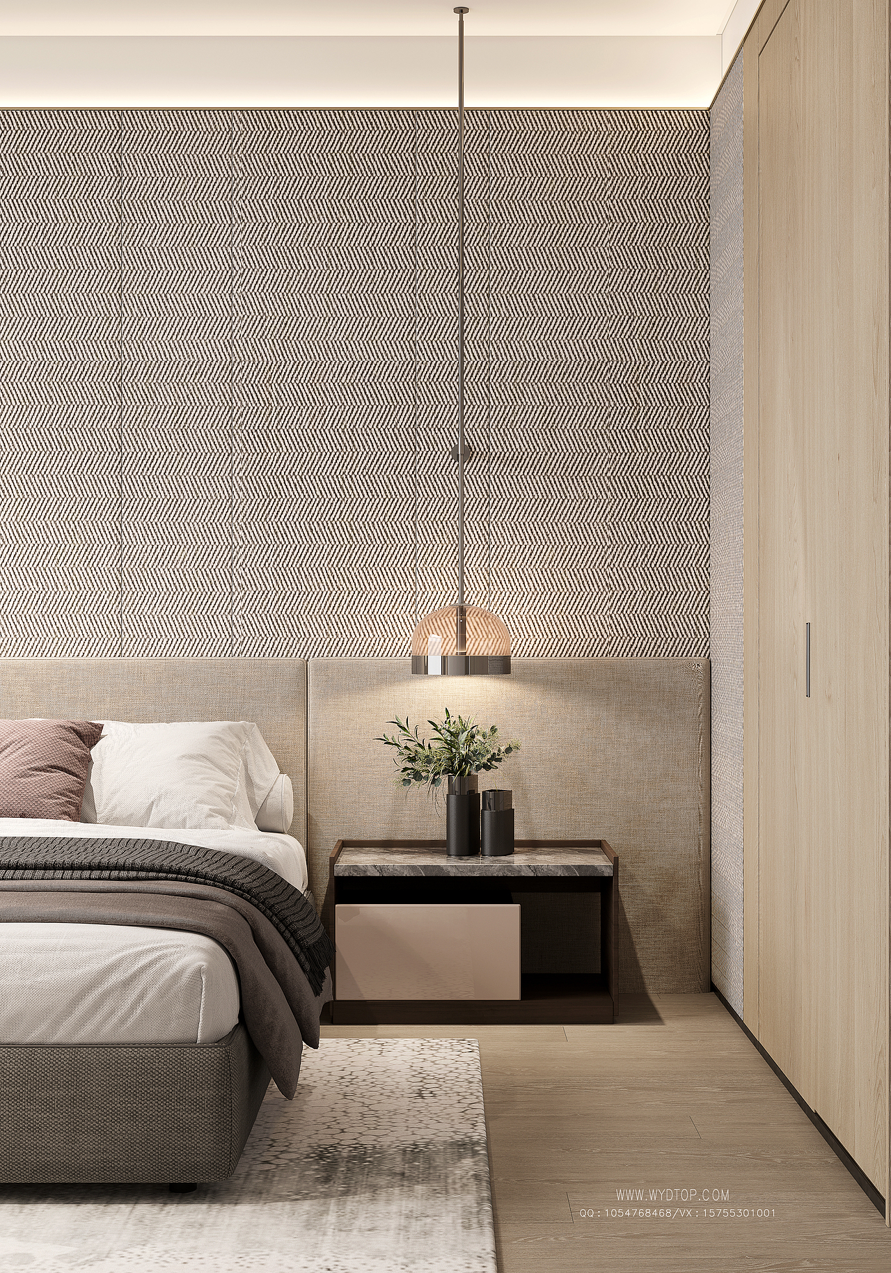 WYD/现代风格家装效果图表现/無影设计表现