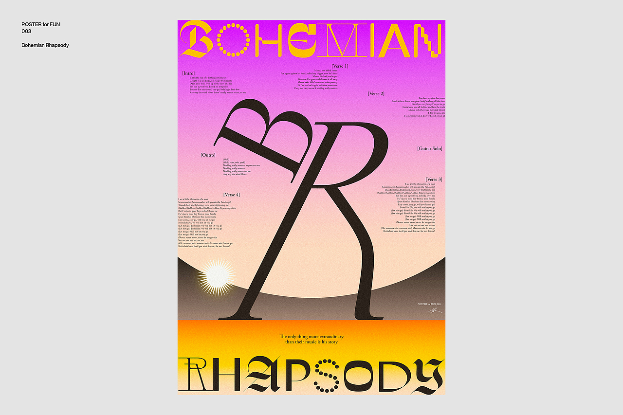 POSTER for FUN 001-009