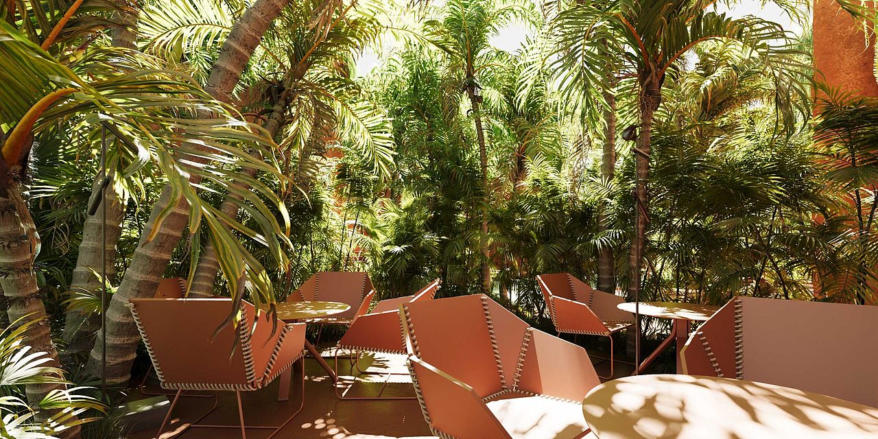 藏身在雨林的餐廳