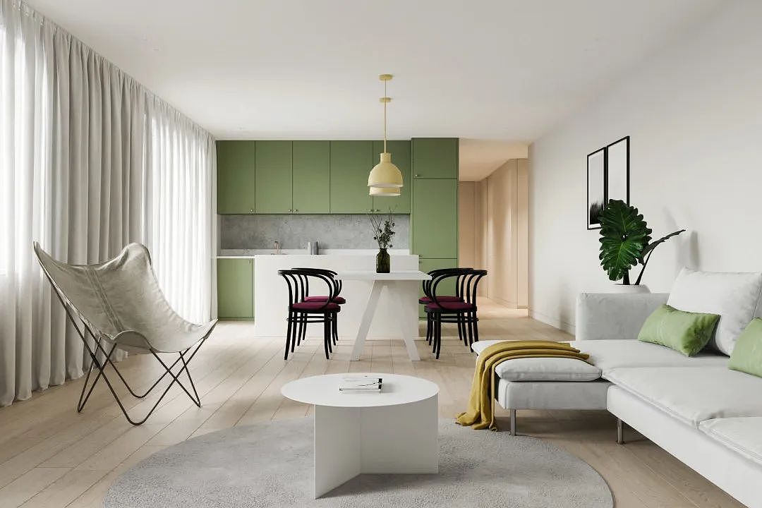 舒适简洁,满满自然清新力的家居空间!