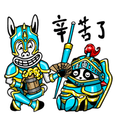 明星熊猫奥运表情包