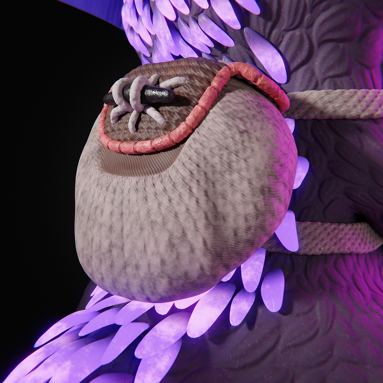 Blender可爱生物雕刻-个人练习作品（图ZMjk5NzI1MTgw） - 人物/生物 - 站酷设计师baouo原创素材 - 站酷ZCOOL