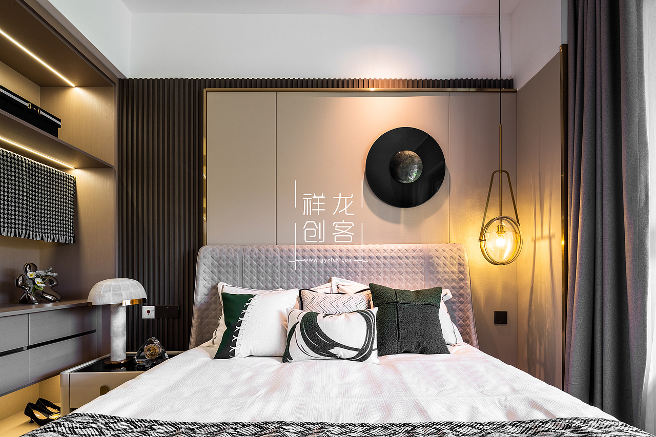 地产轻奢样板间|中铁阅山湖样板间实景(贵州贵阳)