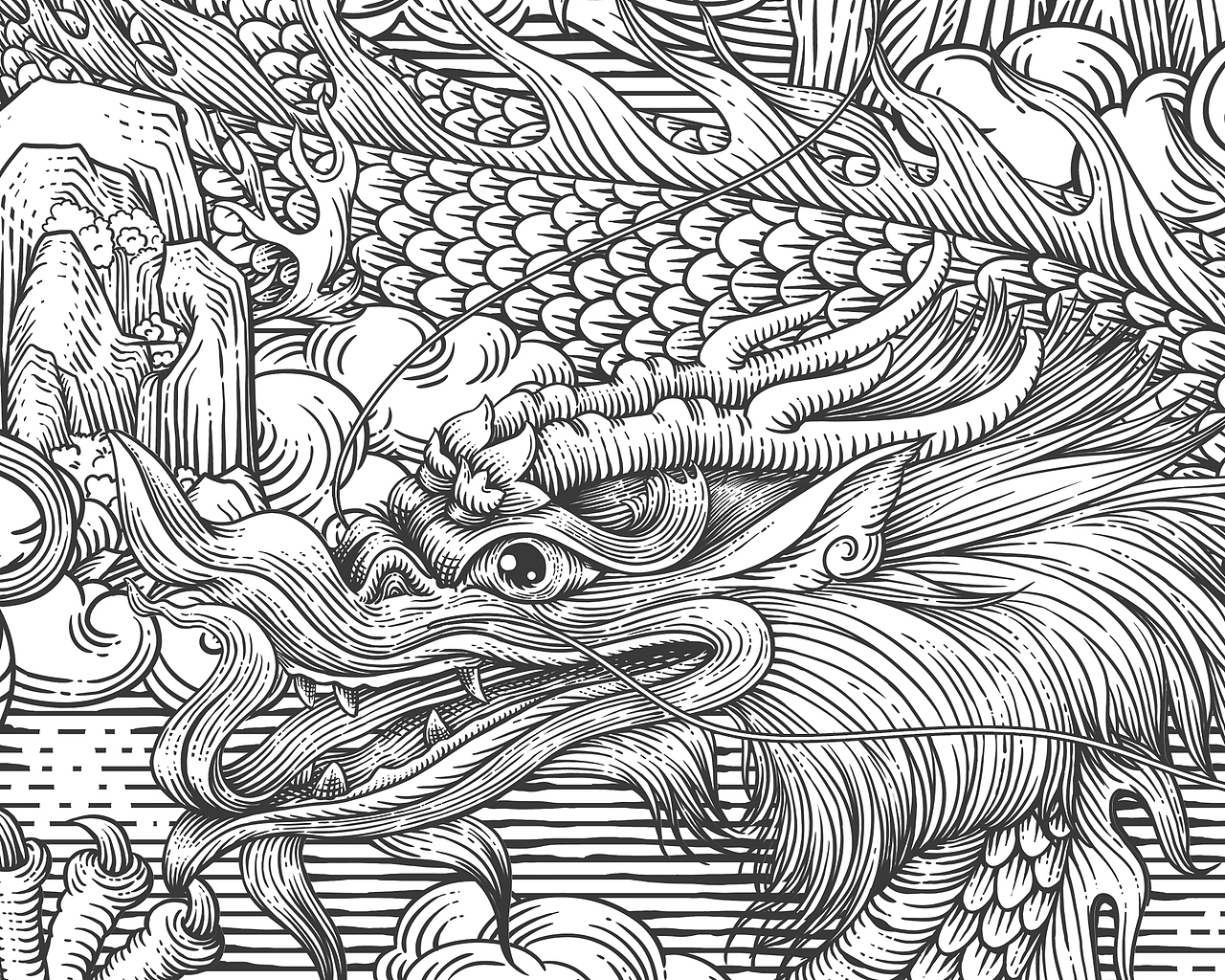 藏喜来-龙年白茶包装设计