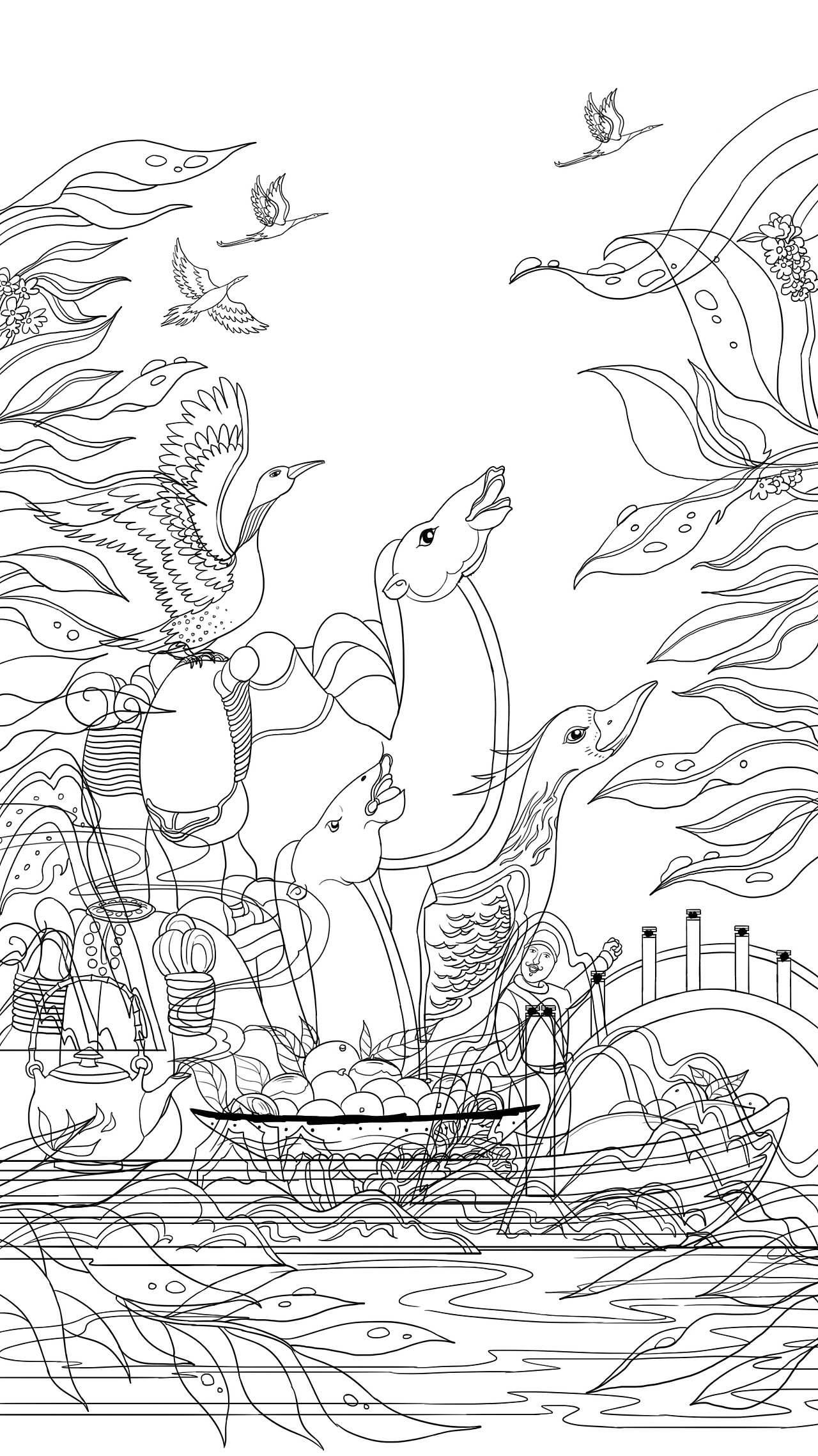 山西文旅2023年二十四节气插画——秋季篇