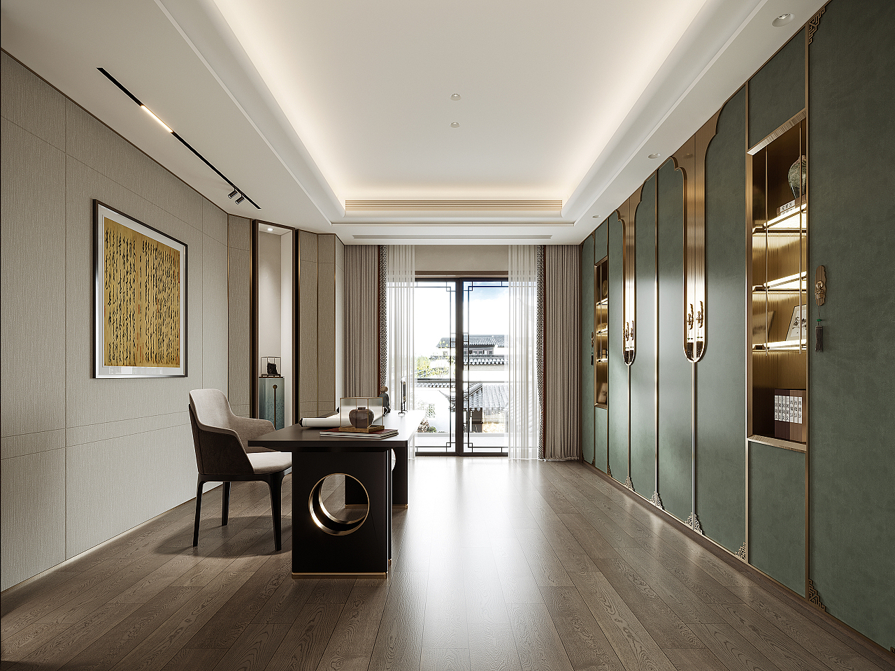 筋斗云效果图 别墅展示