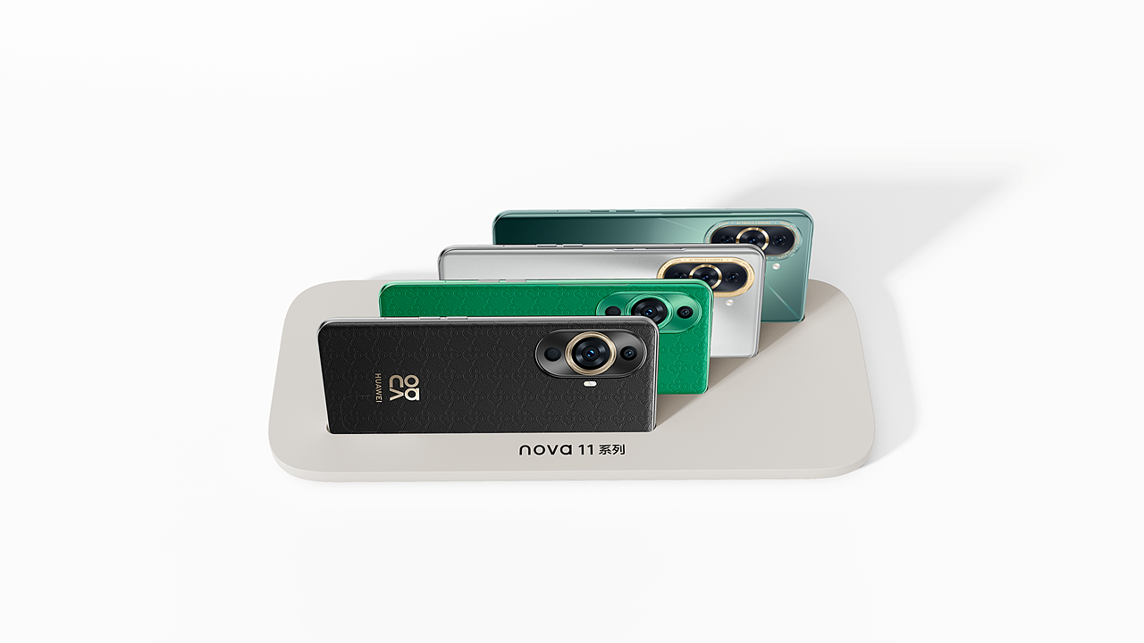 华为HUAWEI展示道具设计