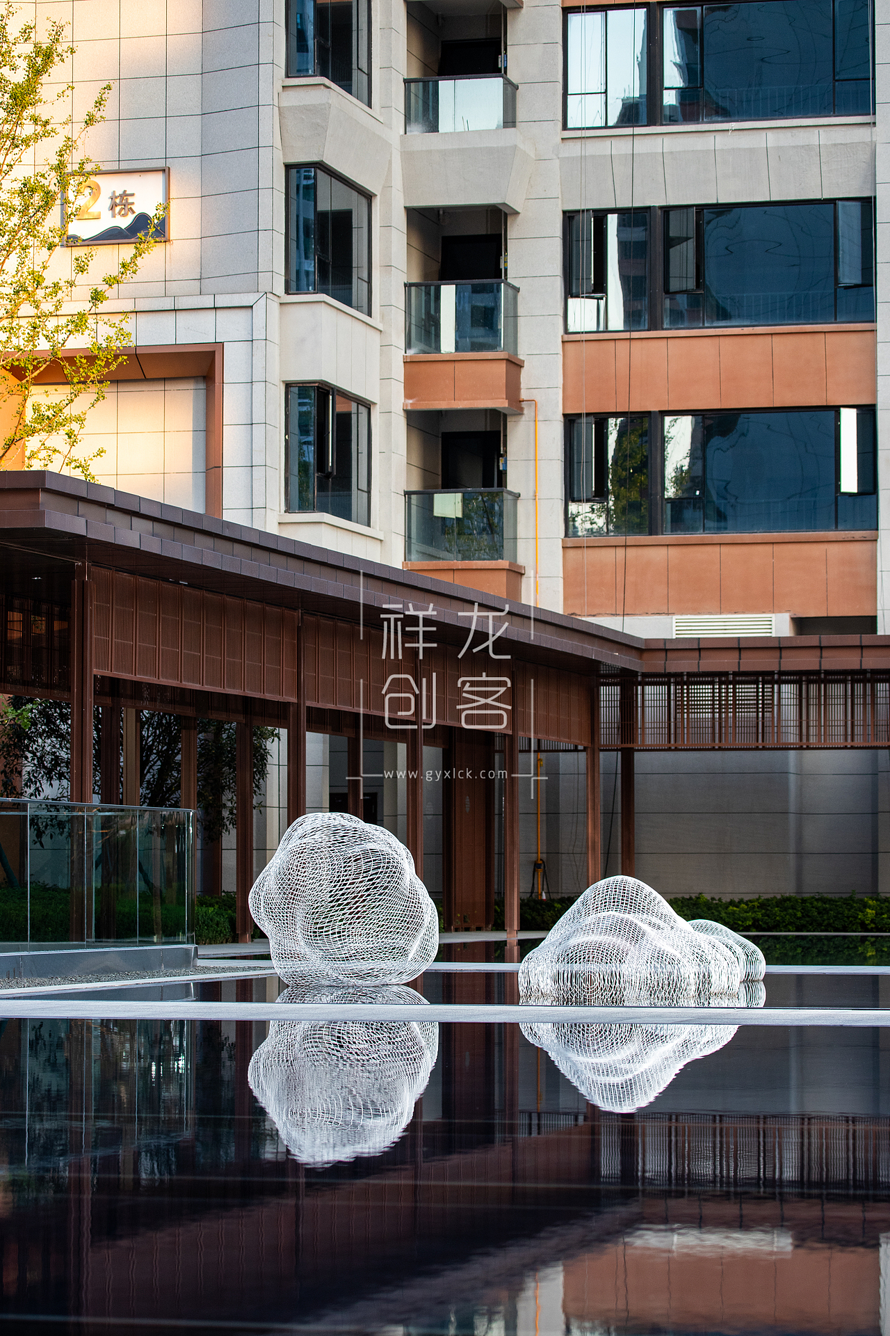 中铁阅山湖云著园林景观建筑空间摄影