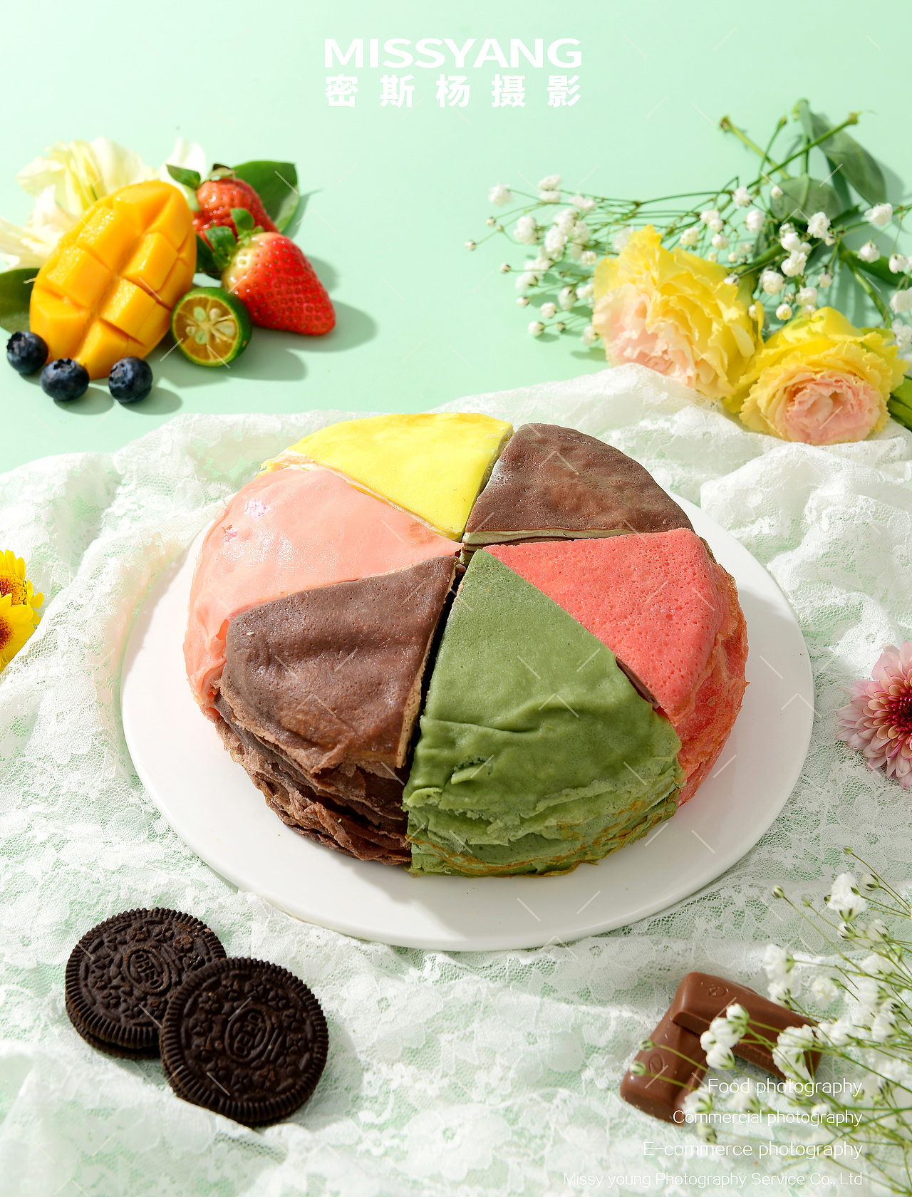 面包零食合集|吐司月饼冰淇淋甜点饼干蛋糕|美食摄影