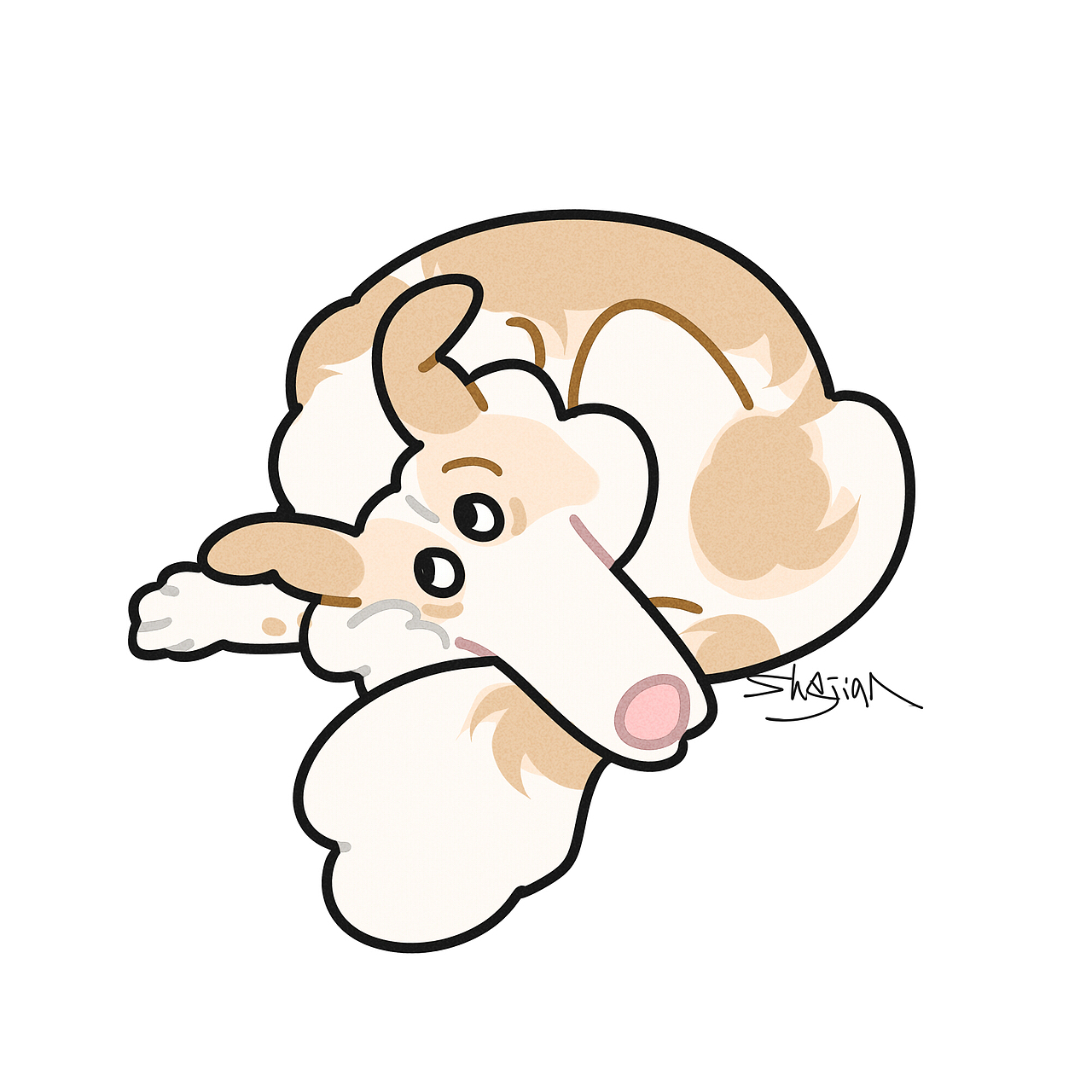 小麦嘬坊系列插图