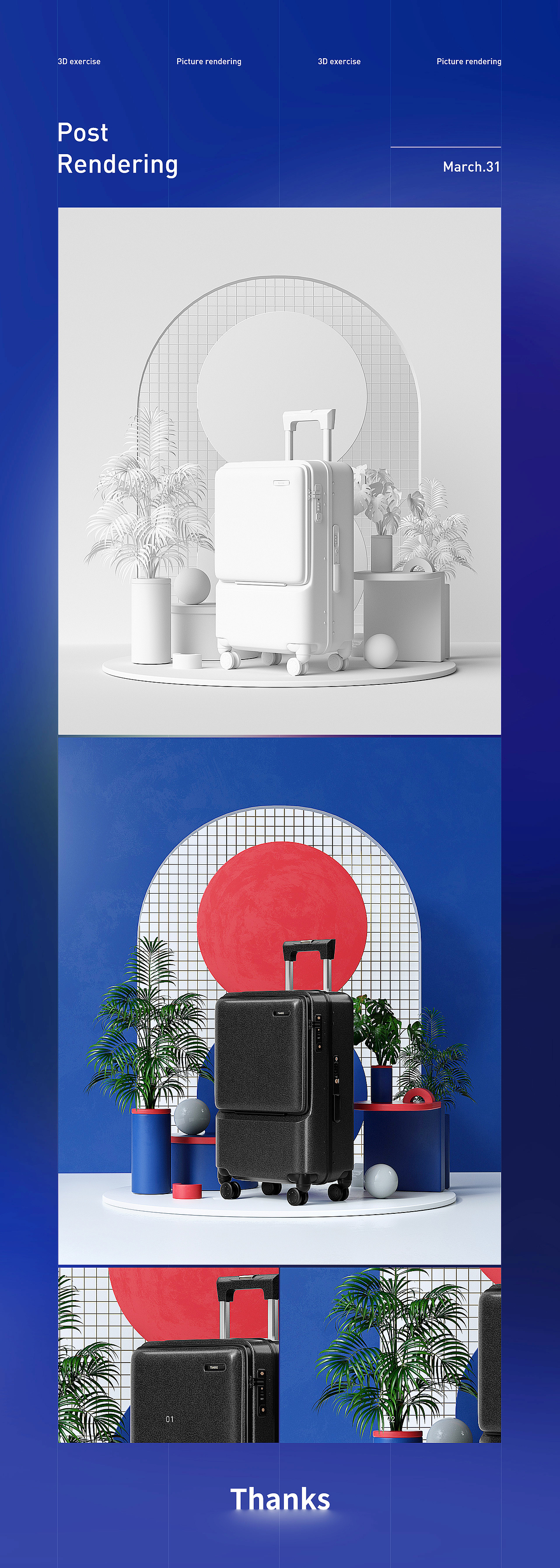 2020-2022·C4D·产品渲染·作业精选（图ZMzA1OTYxNzUy） - 场景 - 站酷设计师巧匠小丑原创素材 - 站酷ZCOOL