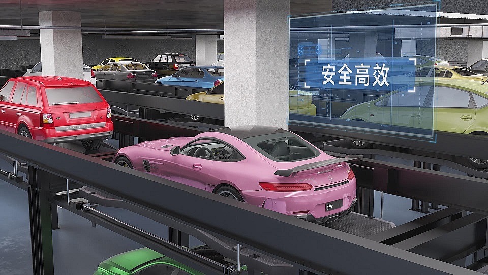 AGV智能机器人-智能立体车库