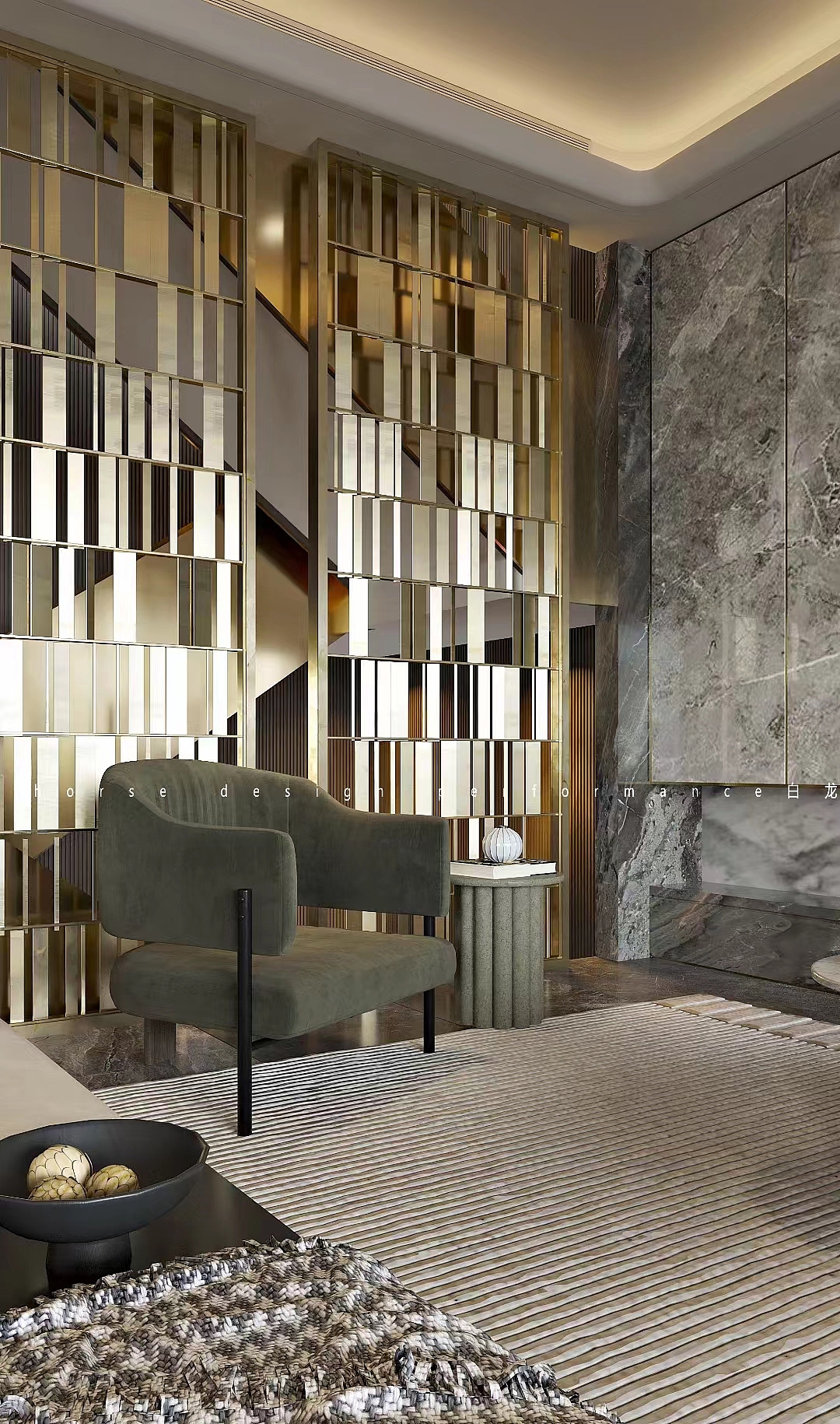 现代轻奢——白龙马效果