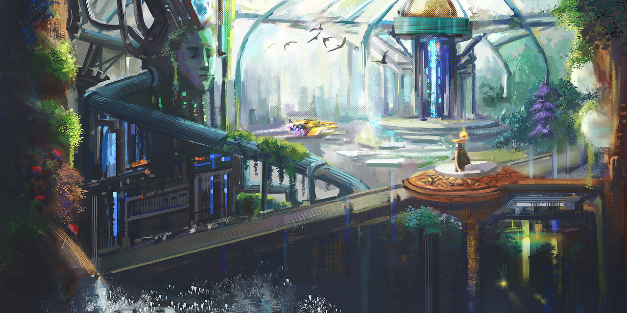 星际探寻（图ZMzYwNDMzNTM2） - 游戏原画 - 站酷设计师游木水绘原创素材 - 站酷ZCOOL