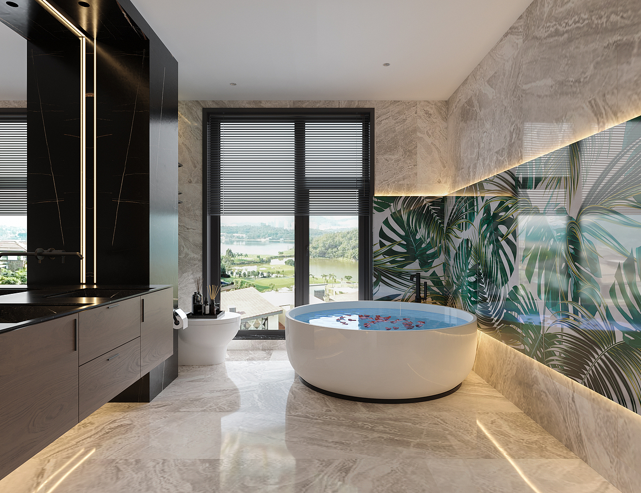 混搭三层小别墅