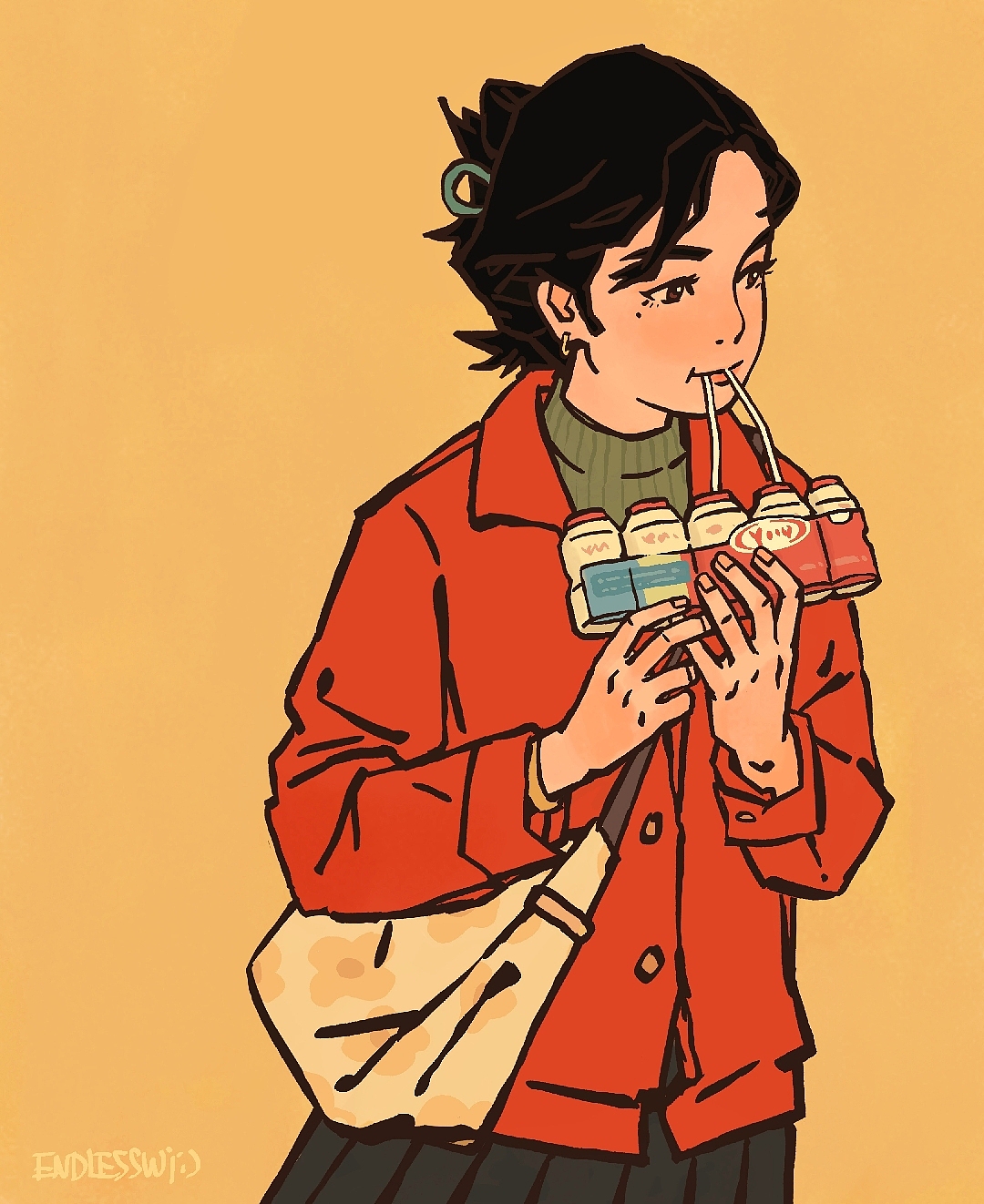 ENDLESSWIND的复古风格头像集