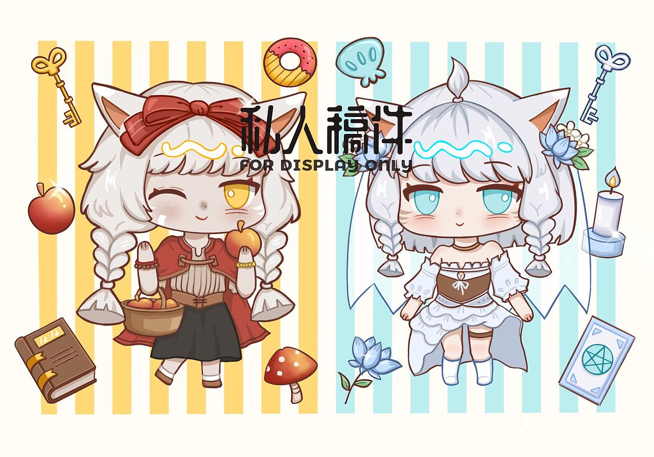 Q版卡通人物练习（图ZMzA0ODEwNzMy） - 创作习作 - 站酷设计师鲨鱼不高兴原创素材 - 站酷ZCOOL