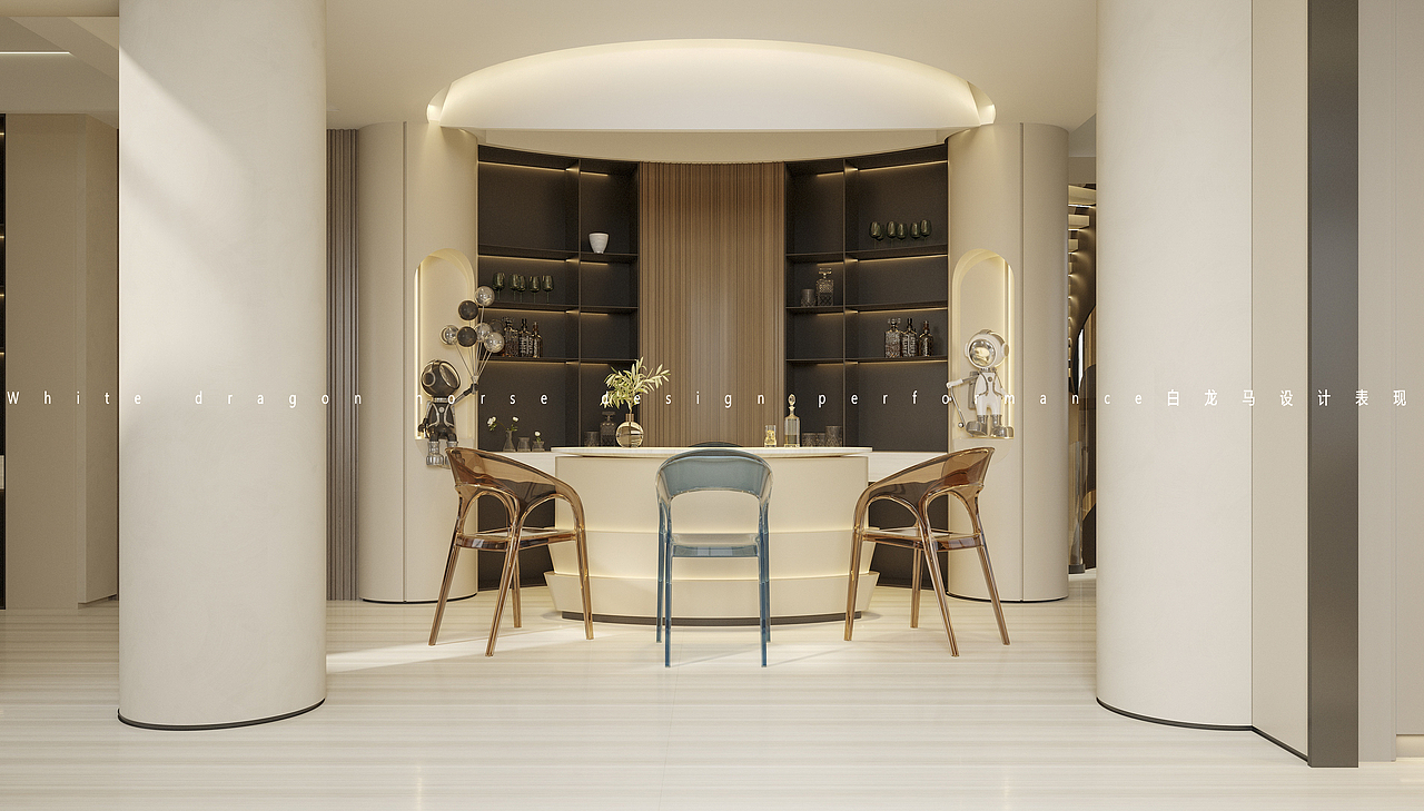 现代奶油风别墅