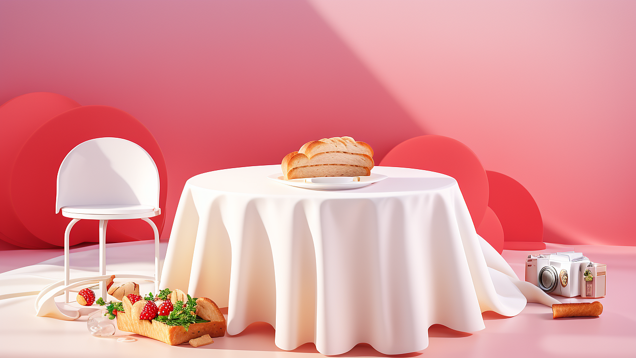 AI摄影-烘焙面包