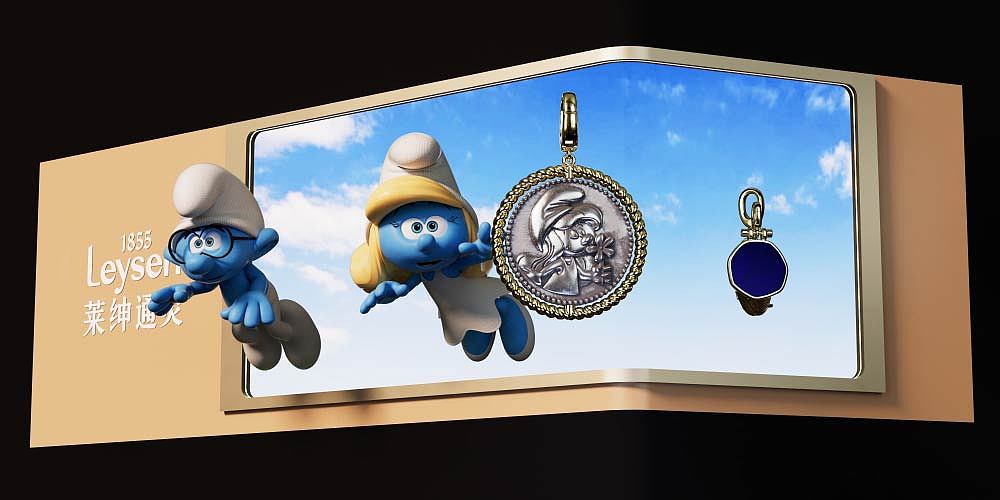 蓝精灵 X 莱绅通灵裸眼3D大屏动画-IP演绎（图ZMzMwNjkzMzA0） - 动画/影视 - 站酷设计师秋hh原创素材 - 站酷ZCOOL