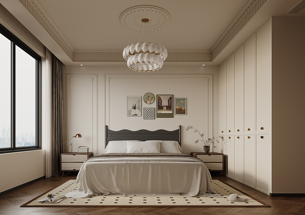 法式奶油-未来效果图（图ZMzY5MjMyNzA0） - 家装设计 - 站酷设计师兔子开火车原创素材 - 站酷ZCOOL