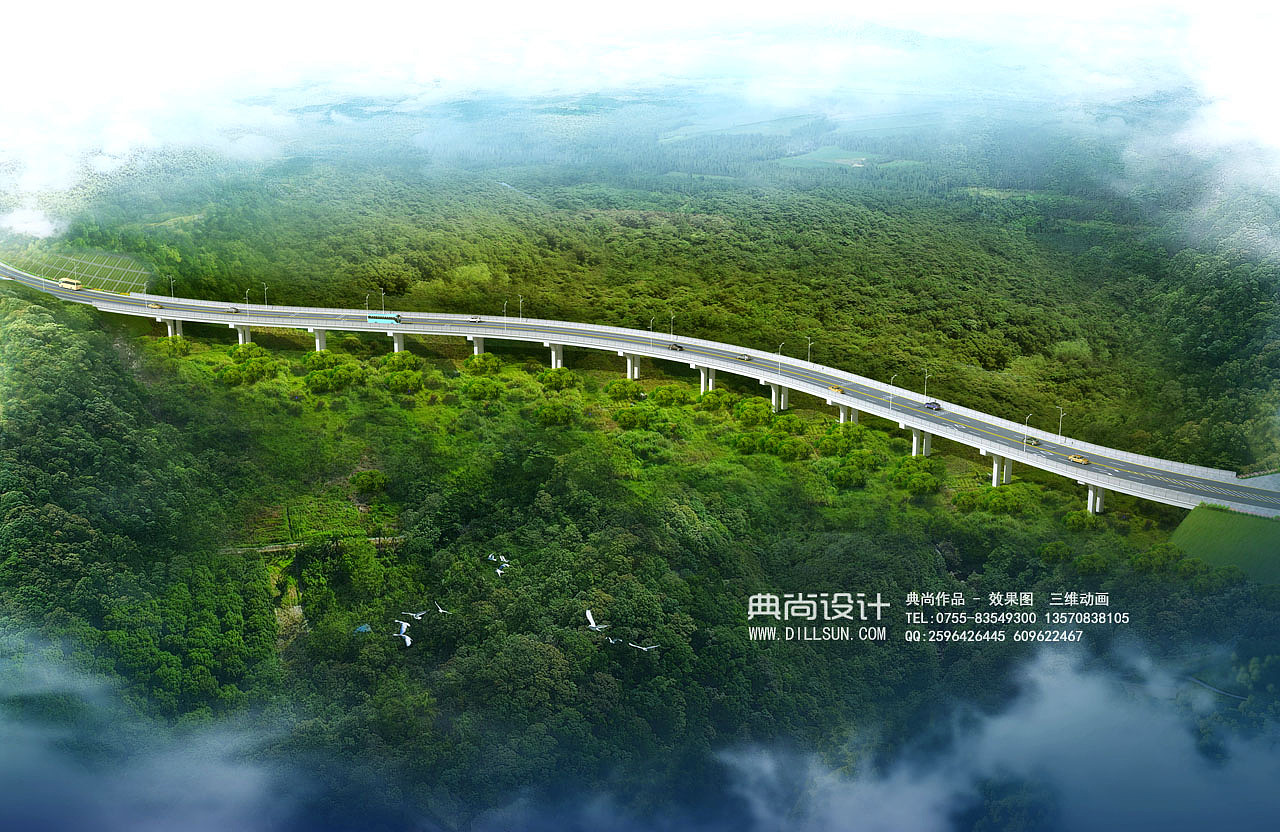 桥梁设计效果图 3