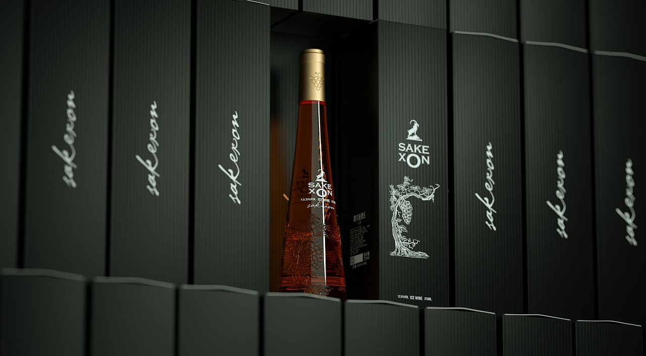 SAKEXON｜冰酒包装设计