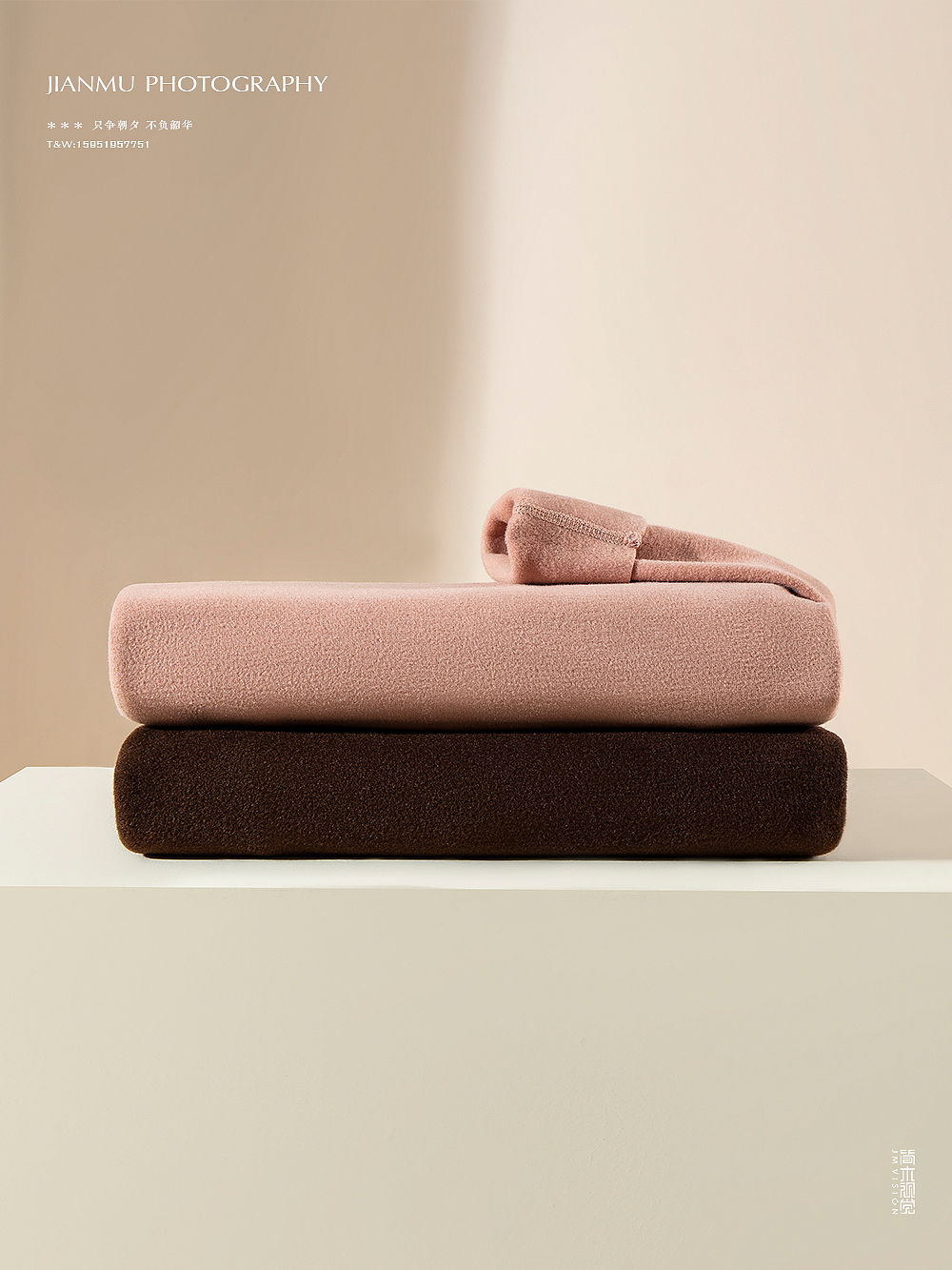 保暖内衣摄影丨简木视觉 × 男士女士保暖睡衣 静物拍摄