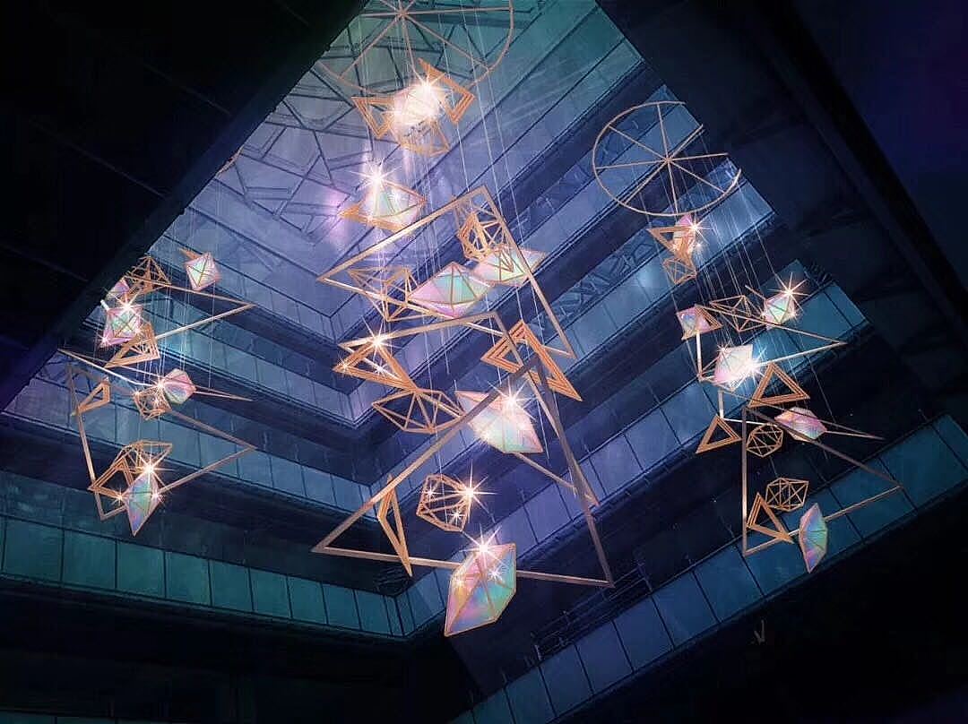 晶莹剔透的圣诞美陈设计