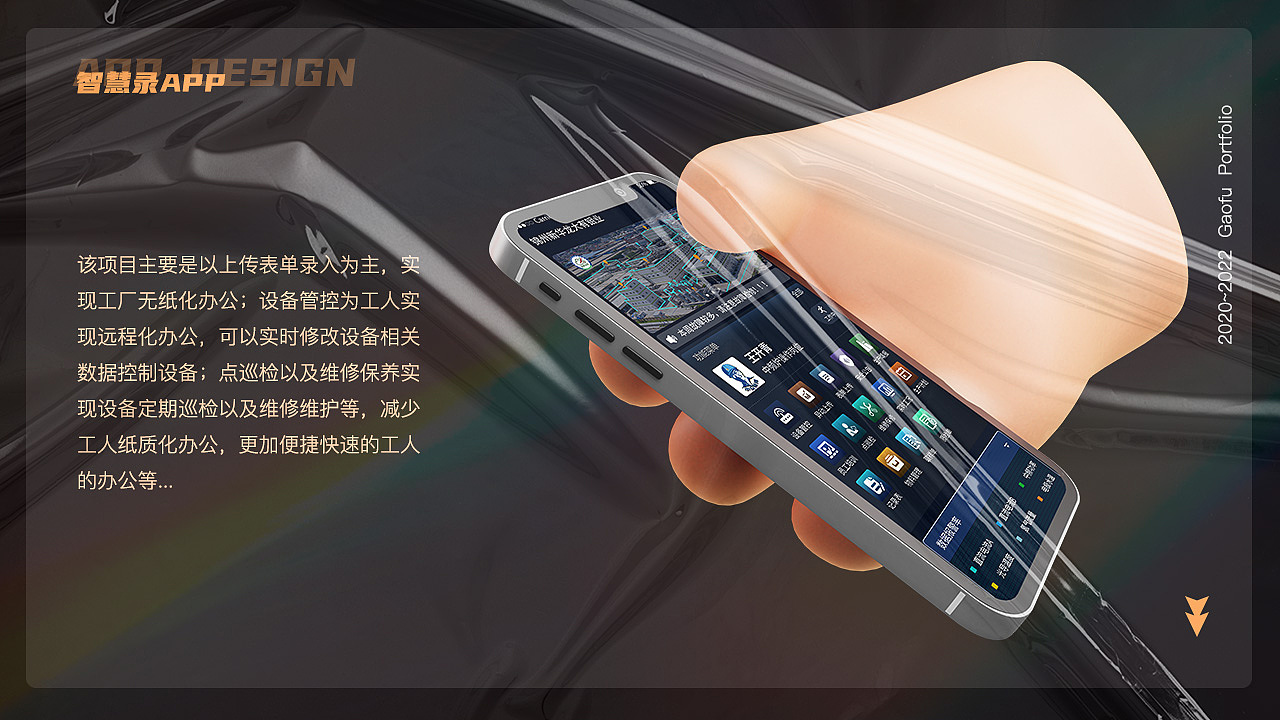 工业互联网大屏作品