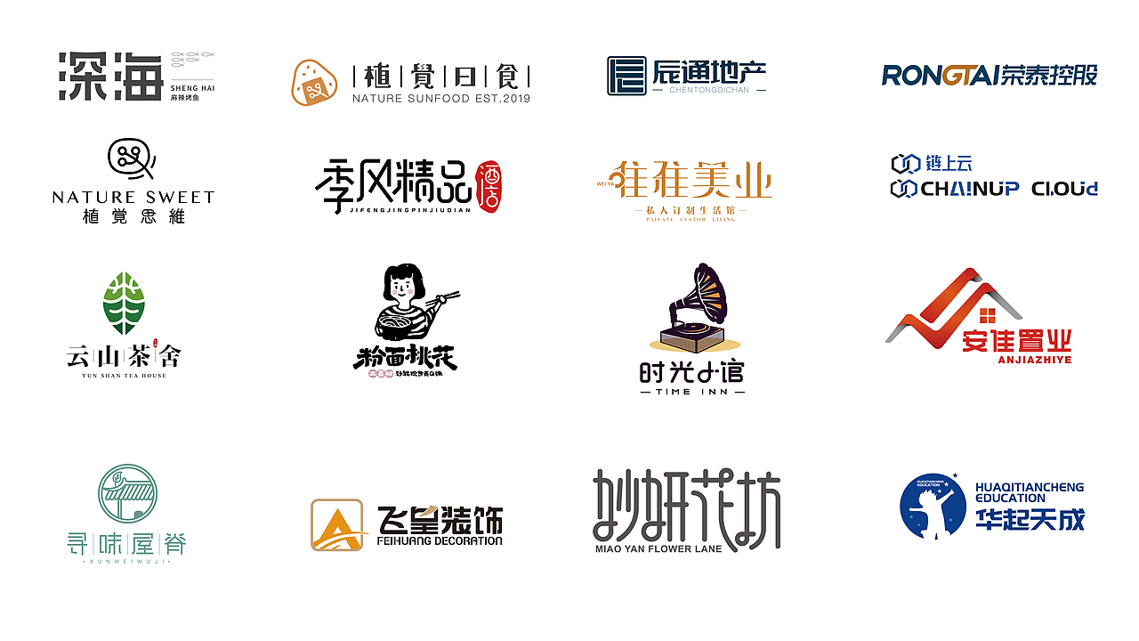 2018年logo、字体设计、表情包设计作品