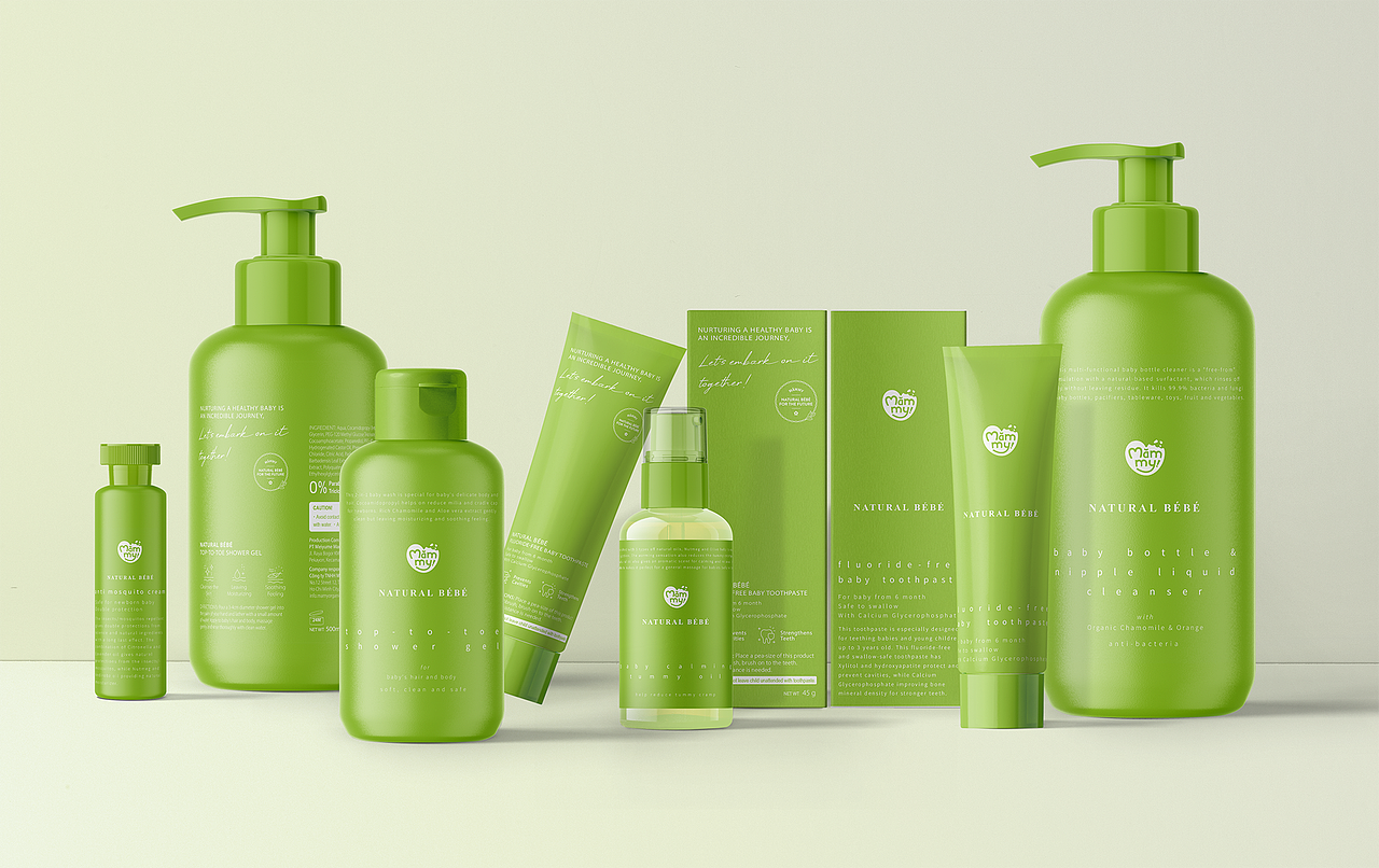 越南婴幼儿洗护产品包装设计（图ZMzY1MTMwMTY0） - 包装 - 站酷设计师UDPonline原创素材 - 站酷ZCOOL