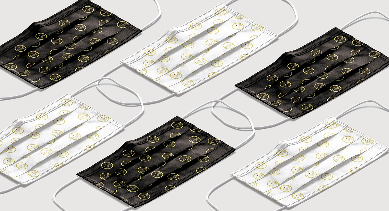 口罩设计 · 美育画室 · 物料提案