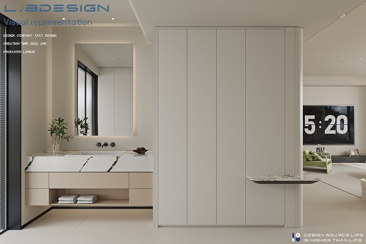 -有序的极简-（图ZMzM2NTc0MDMy） - 家装设计 - 站酷设计师蓝白视觉__花田错原创素材 - 站酷ZCOOL