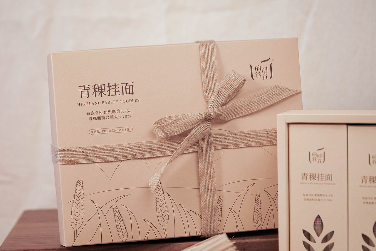青稞挂面&青稞挂面礼盒拍摄