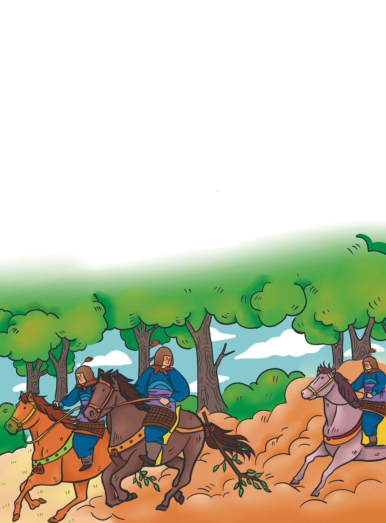 三十六计故事 | 儿插（图ZMzQ3NTMyMTI0） - 儿童插画 - 站酷设计师查rui原创素材 - 站酷ZCOOL