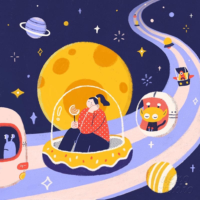 日绘挑战系列创作（图ZMzM2Njg4OTEy） - 儿童插画 - 站酷设计师阿糕AGAO原创素材 - 站酷ZCOOL