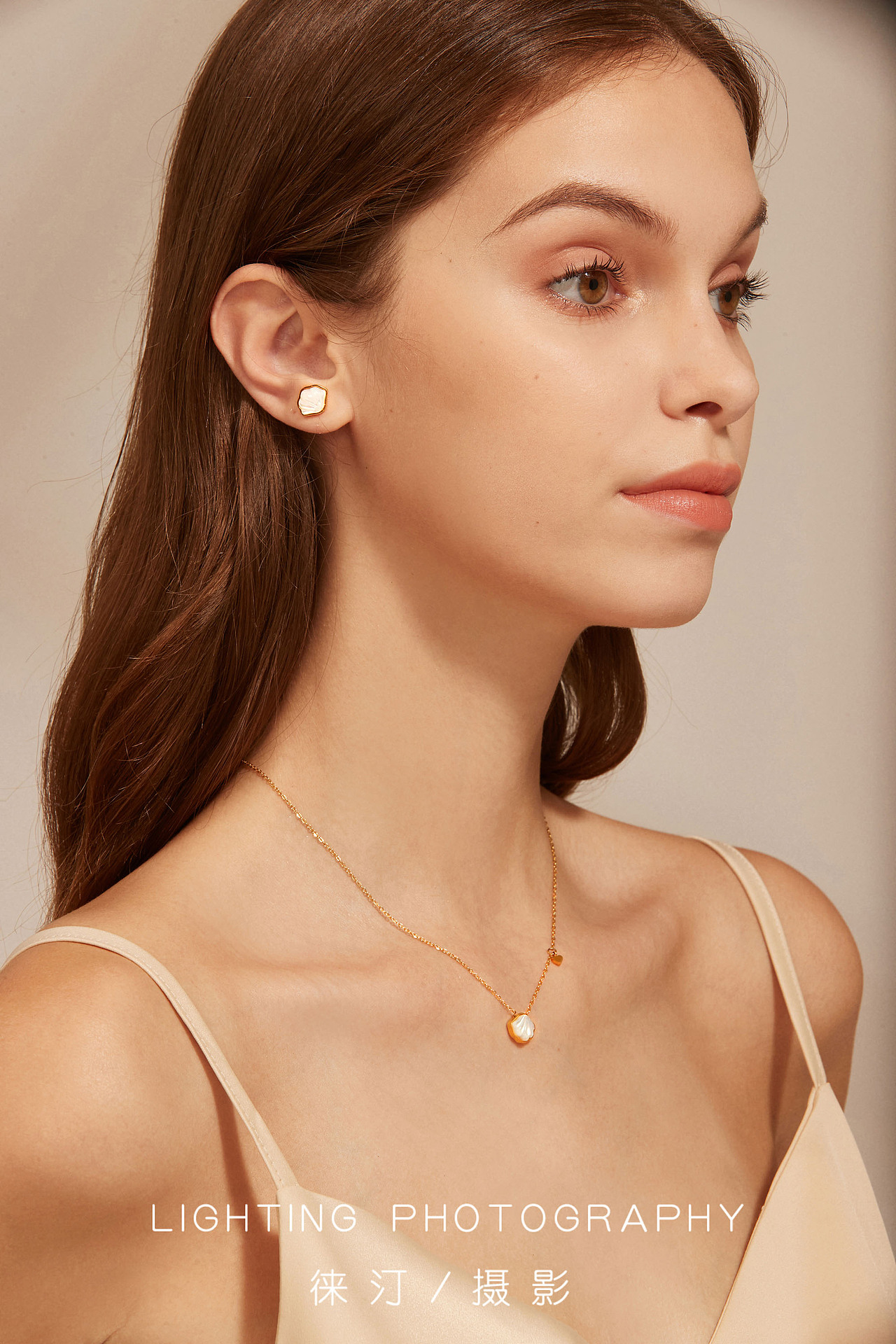 饰品模特图,首饰拍摄,珠宝摄影