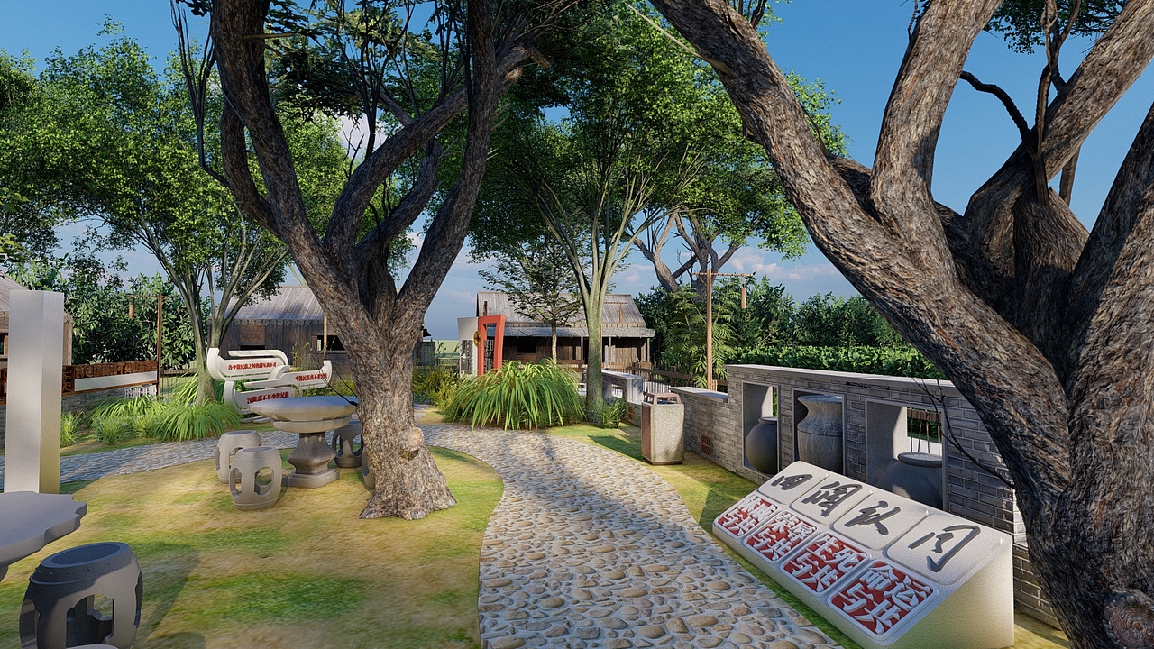 美丽乡村建设方案（俄开地村）（图ZMzQ0NjMyMTk2） - 展陈设计 - 站酷设计师云南凯瑞设计原创素材 - 站酷ZCOOL