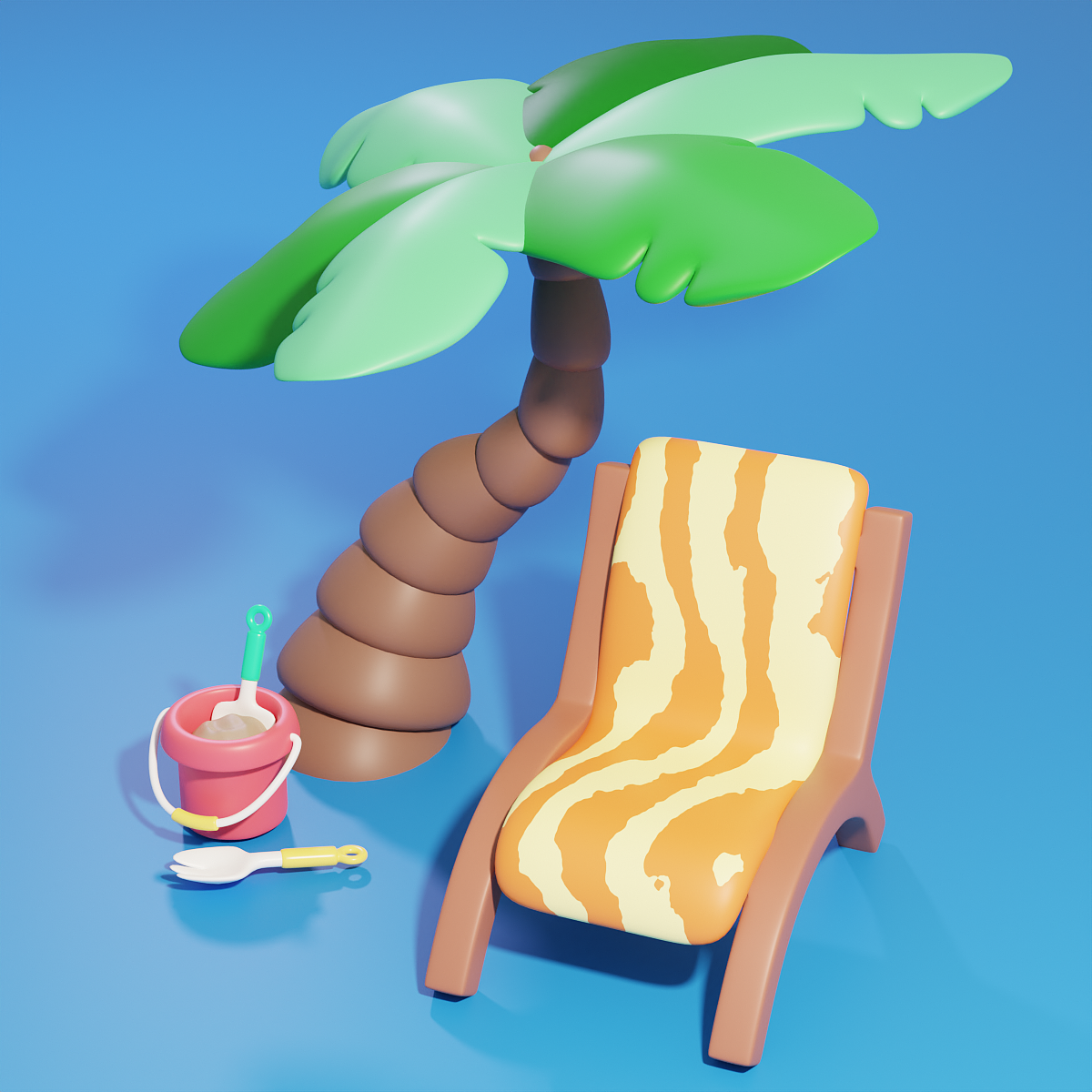 Blender春日创作打卡挑战-day4小物组合（图ZMzMyMDY0MTQ4） - 场景 - 站酷设计师Z897792444原创素材 - 站酷ZCOOL